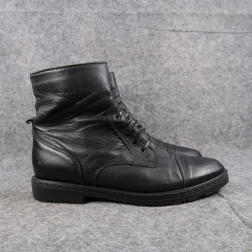 Regence Shoes Women 7 Boots Ankle Leather Zip Comfort Black Retro Canada Classic